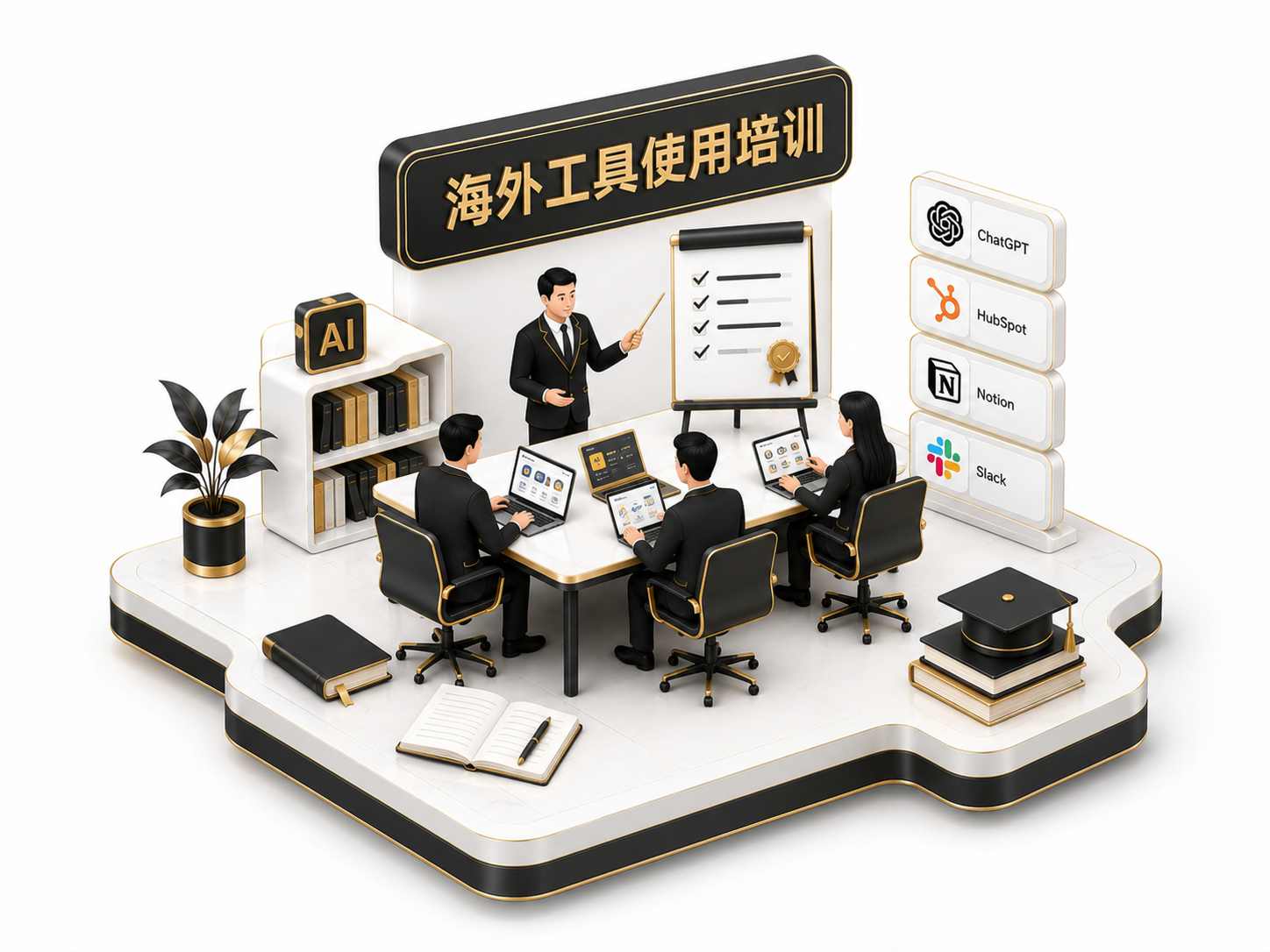员工 AI 工位：为什么基建要落到每一台电脑和每一个账号